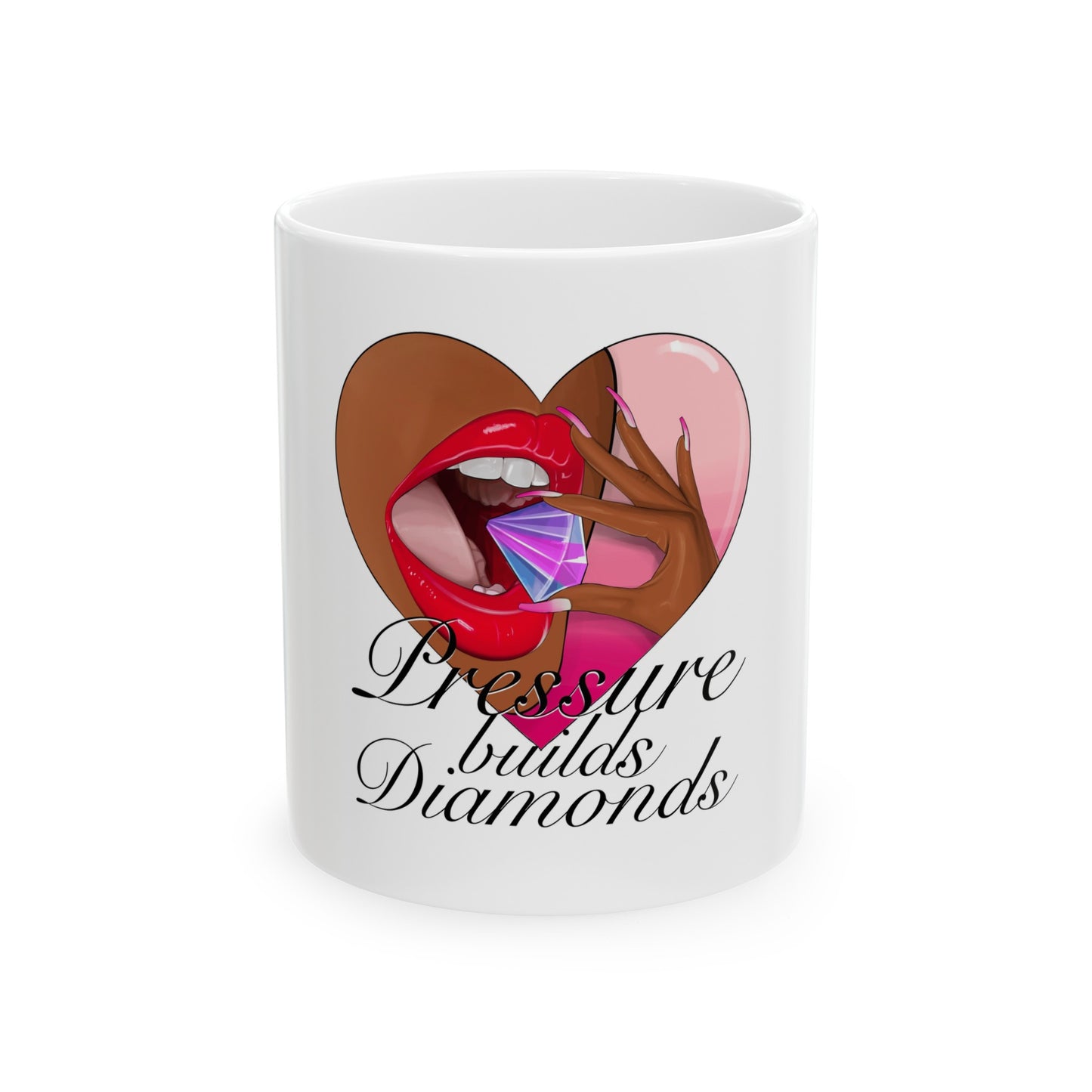 Diamond Girl Mug, (11oz)